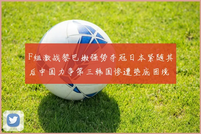 F组激战黎巴嫩强势夺冠日本紧随其后中国力争第三韩国惨遭垫底困境